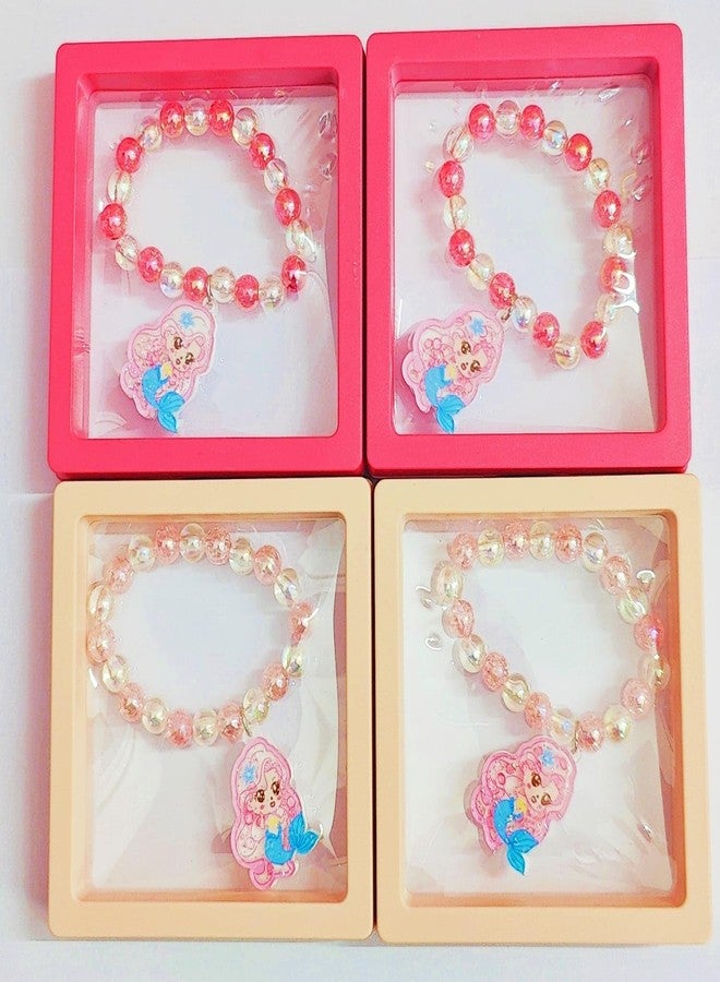 Tera13 TERA 13 Return Gifts For Kids Bracelet Mermaid Bracelet For Girls Playful Cartoon Kids Bracelet, Fun and Vibrant Characters, Adjustable and Safe, Party Favors and Gifts (1 pcs) - Image 4